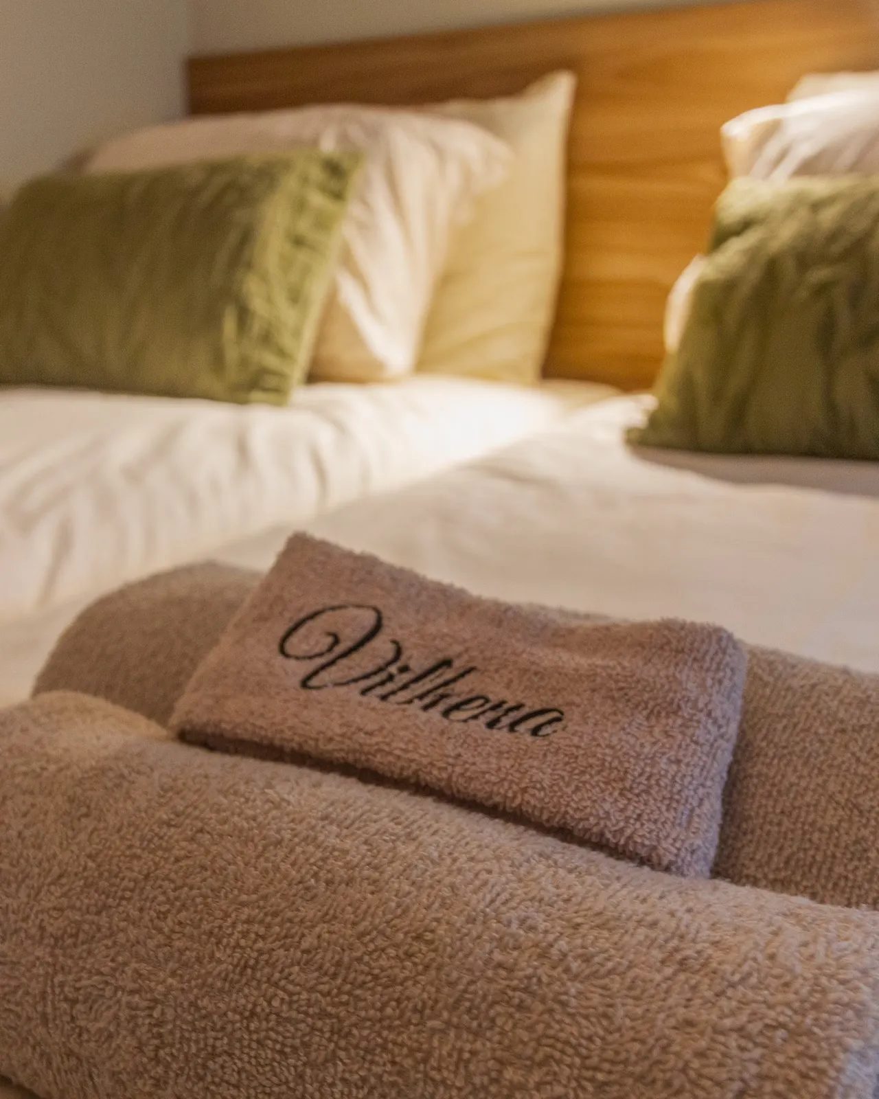 Vilhena embroidered towel